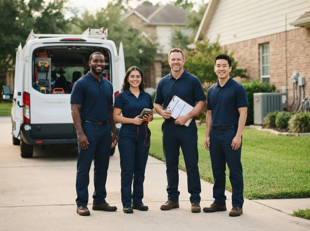 Certified HVAC technician near Pasadena, TX
